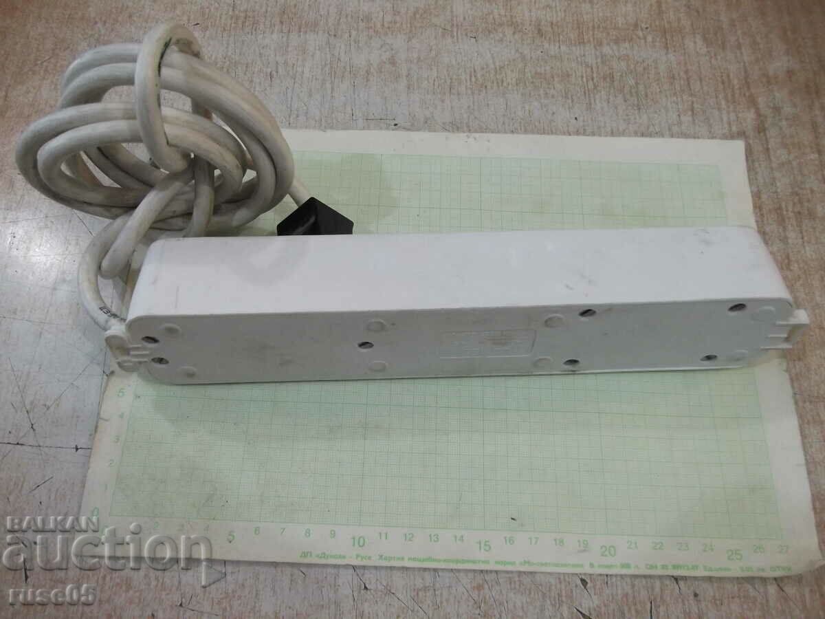 Auction Extension cord with seven-socket plug - 2 m. Auction Extension cord with seven-socket plug - 2 m.