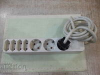Extension cord with seven-socket plug - 2 m.