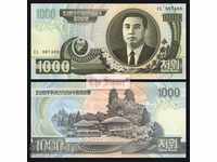 СЕВЕРНА КОРЕЯ 1000 Вон NORTH KOREA 1000 Won, P45b, 2006 UNC