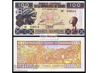 ГВИНЕЯ 100 Франка GUINEA 100 Francs, P-New, 2012 UNC