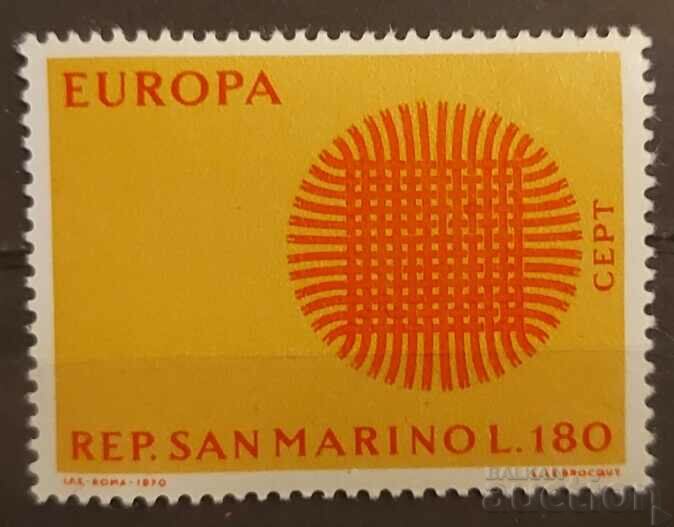 Сан Марино 1970 Европа CEPT MNH