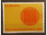 Сан Марино 1970 Европа CEPT MNH