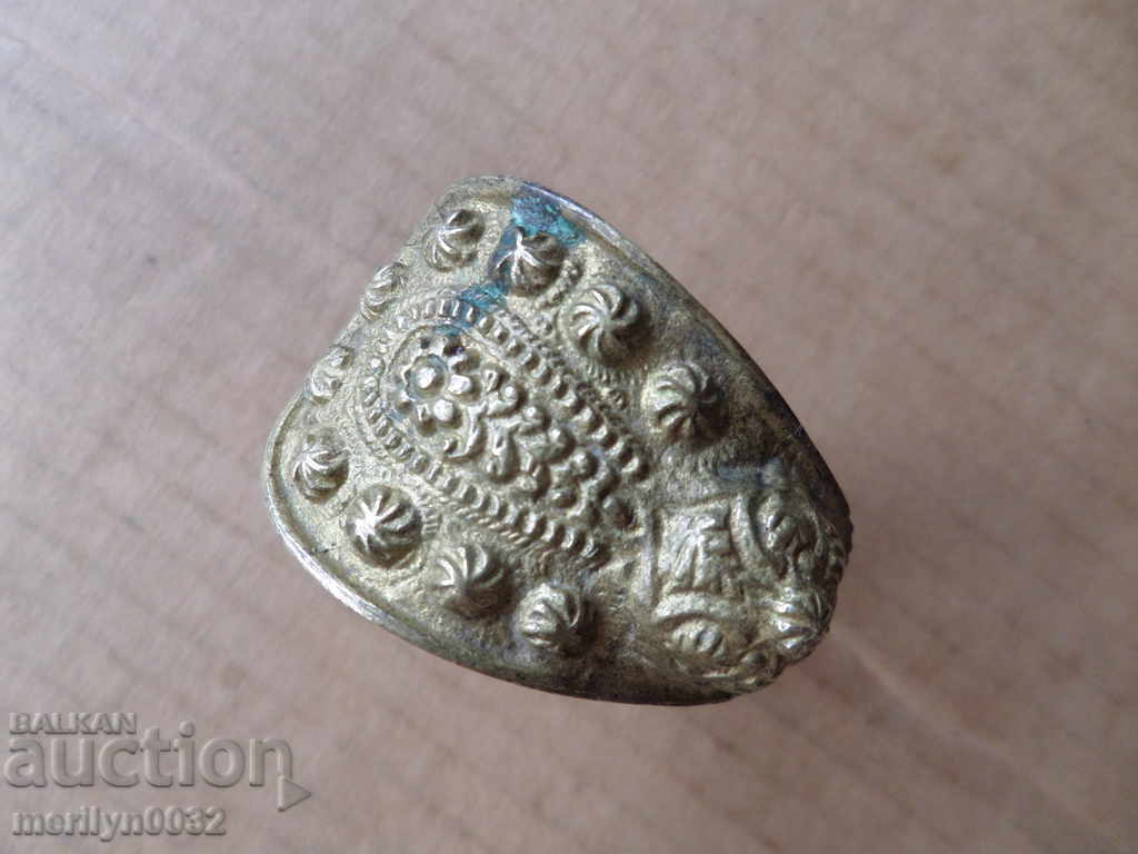 Αναγεννησιακό χάλκινο βραχιόλι rogatka, κόσμημα, κόσμημα - 5 Αναγεννησιακό χάλκινο βραχιόλι rogatka, κόσμημα, κόσμημα - 5