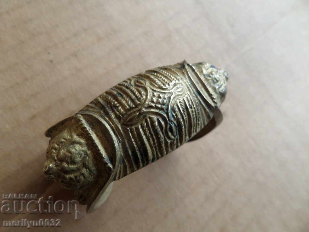 Αναγεννησιακό χάλκινο βραχιόλι rogatka, κόσμημα, κόσμημα Αναγεννησιακό χάλκινο βραχιόλι rogatka, κόσμημα, κόσμημα