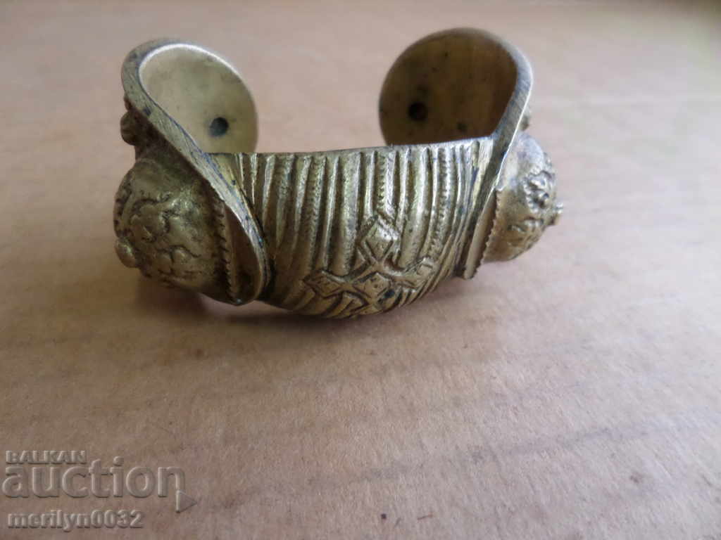 Αναγεννησιακό χάλκινο βραχιόλι rogatka, κόσμημα, κόσμημα - 5