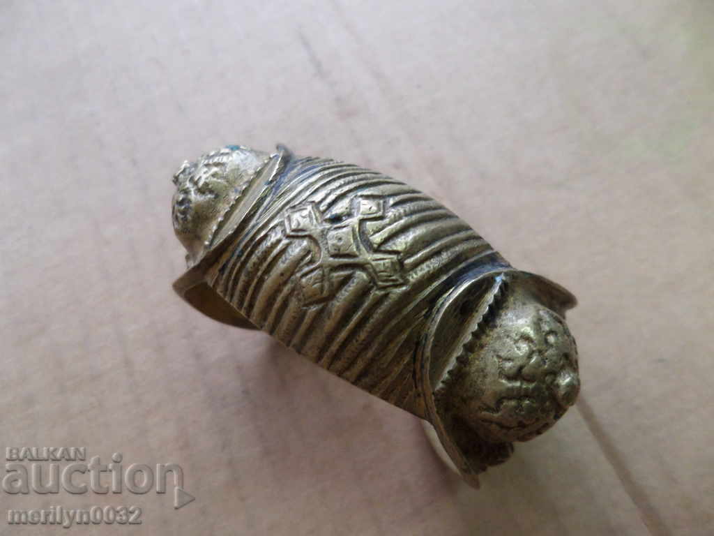 Αναγεννησιακό χάλκινο βραχιόλι rogatka, κόσμημα, κόσμημα