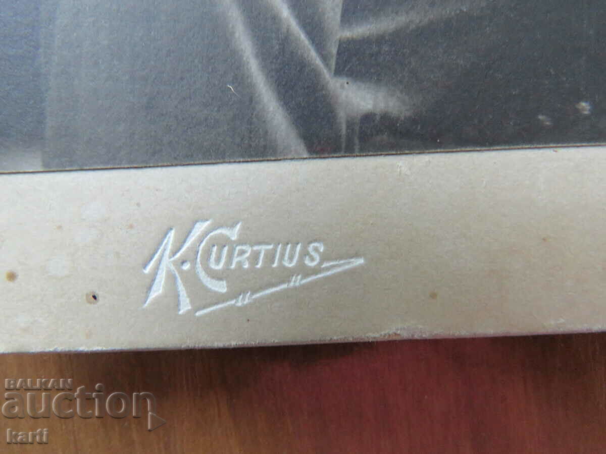 Auction OLD PHOTO - CARDBOARD - CURTIUS - RUSE Auction OLD PHOTO - CARDBOARD - CURTIUS - RUSE