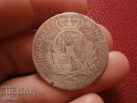 Silver coin 1 /2 scudo 1781 Duchy of Milan Joseph II