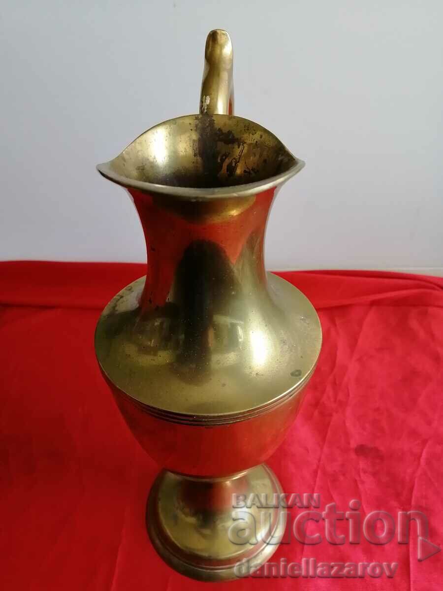 Old Large BRASS Jug with price 55.00 BGN | € 28.12 Old Large BRASS Jug with price 55.00 BGN | € 28.12