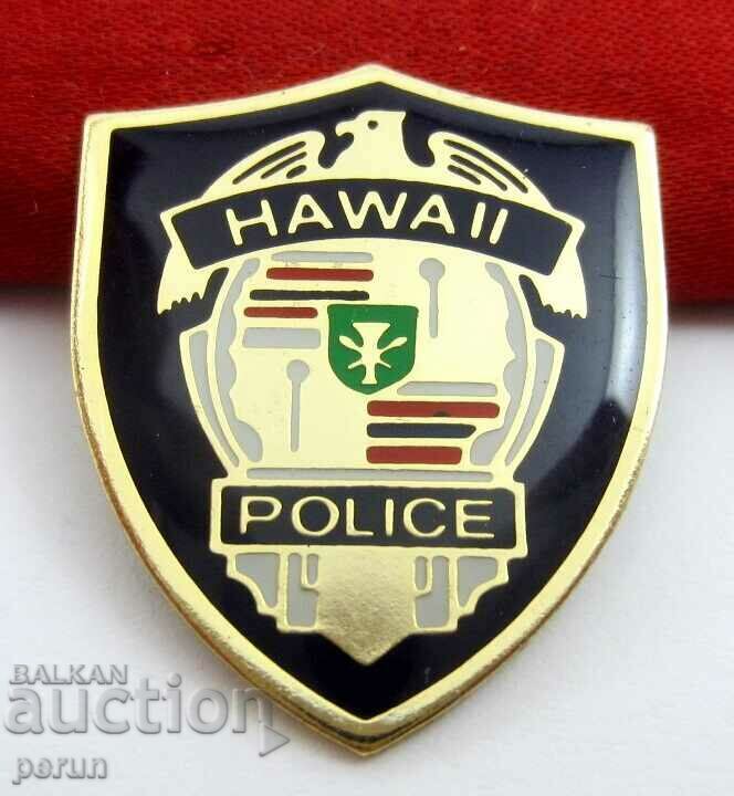 Police Badge-Hawaii Police with price 12.00 BGN | € 6.14