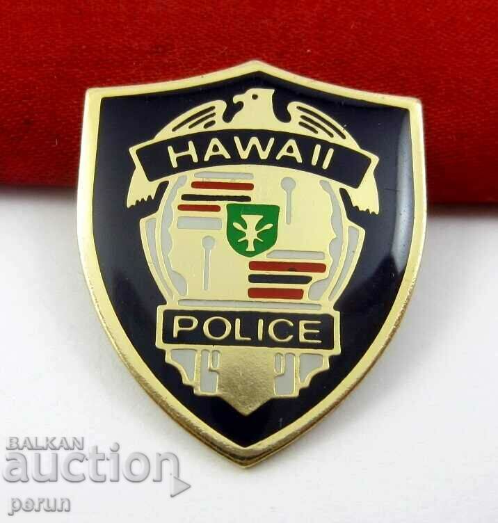 Полицейска значка-Полиция на Хаваи