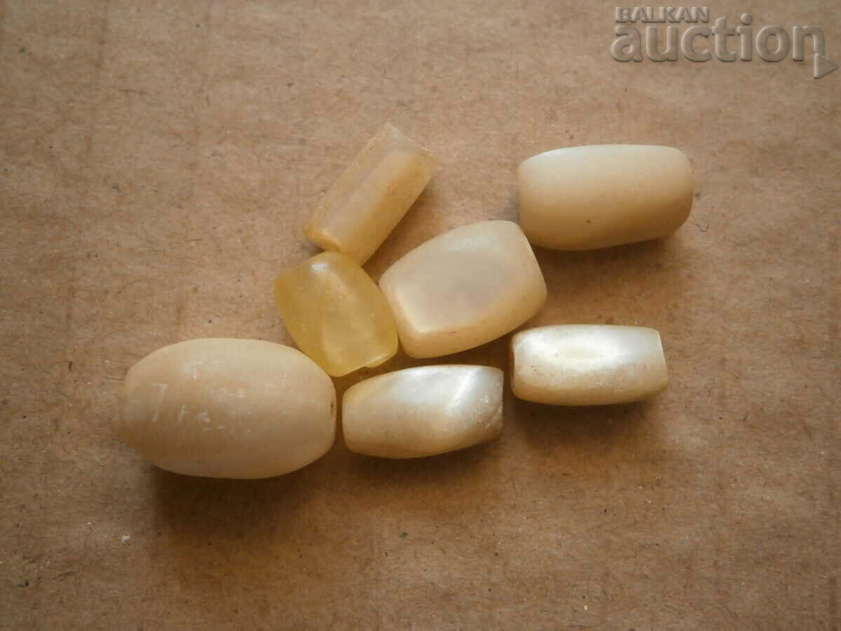 Mother-of-pearl beads for a mother-of-pearl rosary with price 31.00 BGN | € 15.85 Mother-of-pearl beads for a mother-of-pearl rosary with price 31.00 BGN | € 15.85