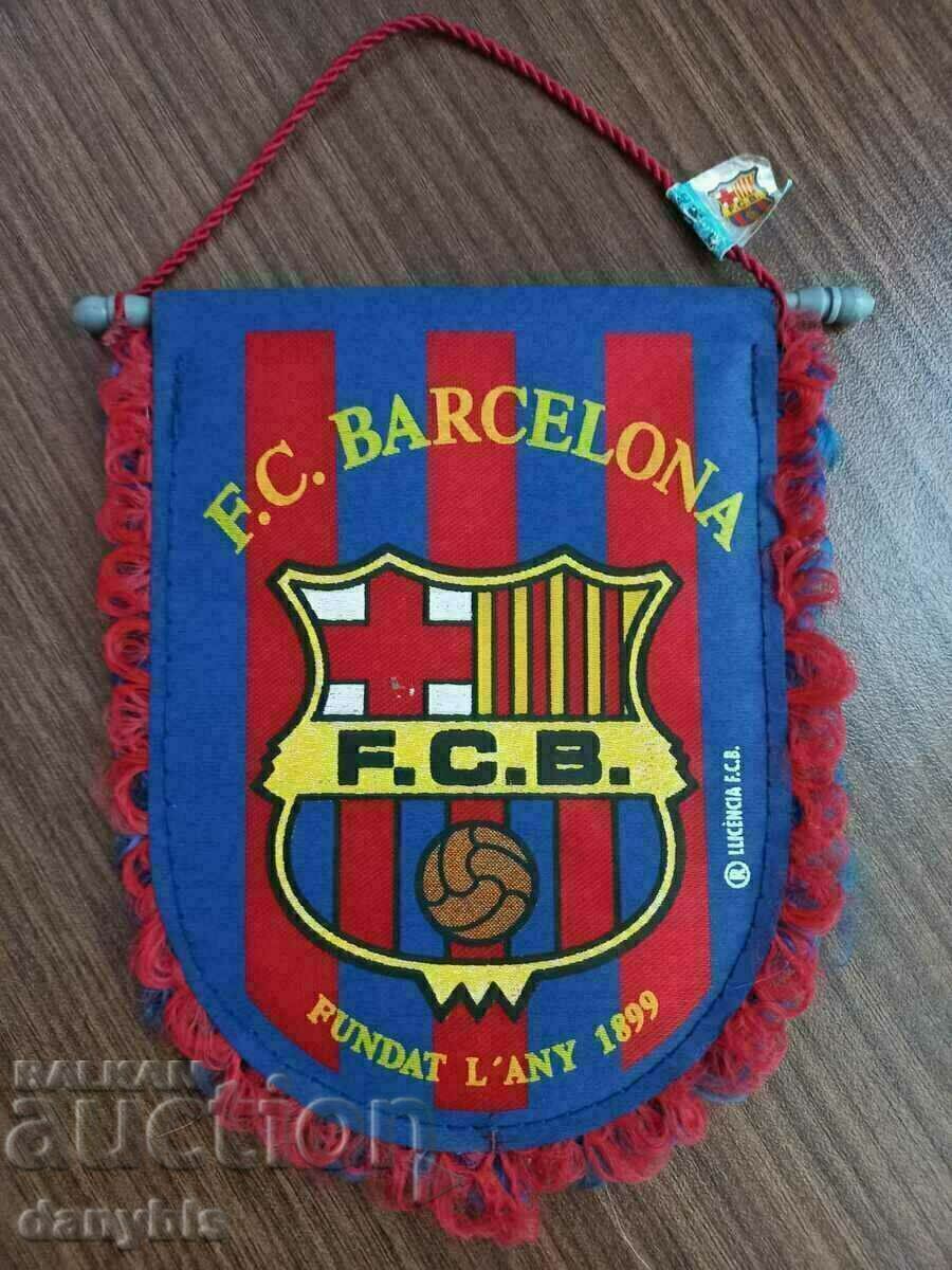 Футболно флагче  - Барселона