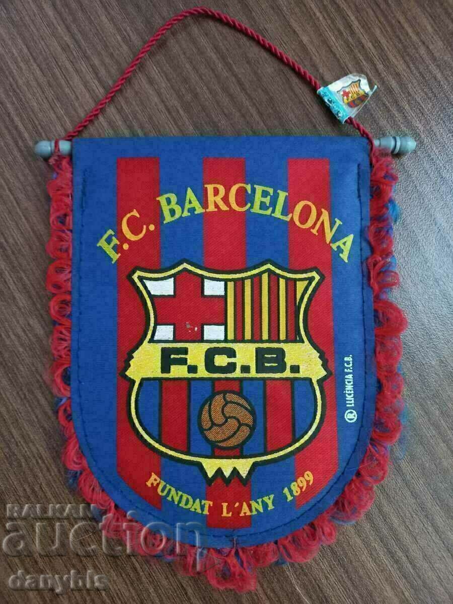 Football flag - Barcelona Football flag - Barcelona