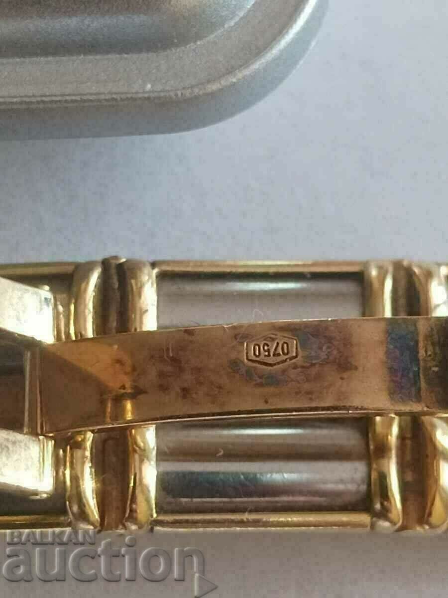 Delivery of GIRARD PERREGAUX QUARTZ 18k gold yellow and white gold bracelet Delivery of GIRARD PERREGAUX QUARTZ 18k gold yellow and white gold bracelet