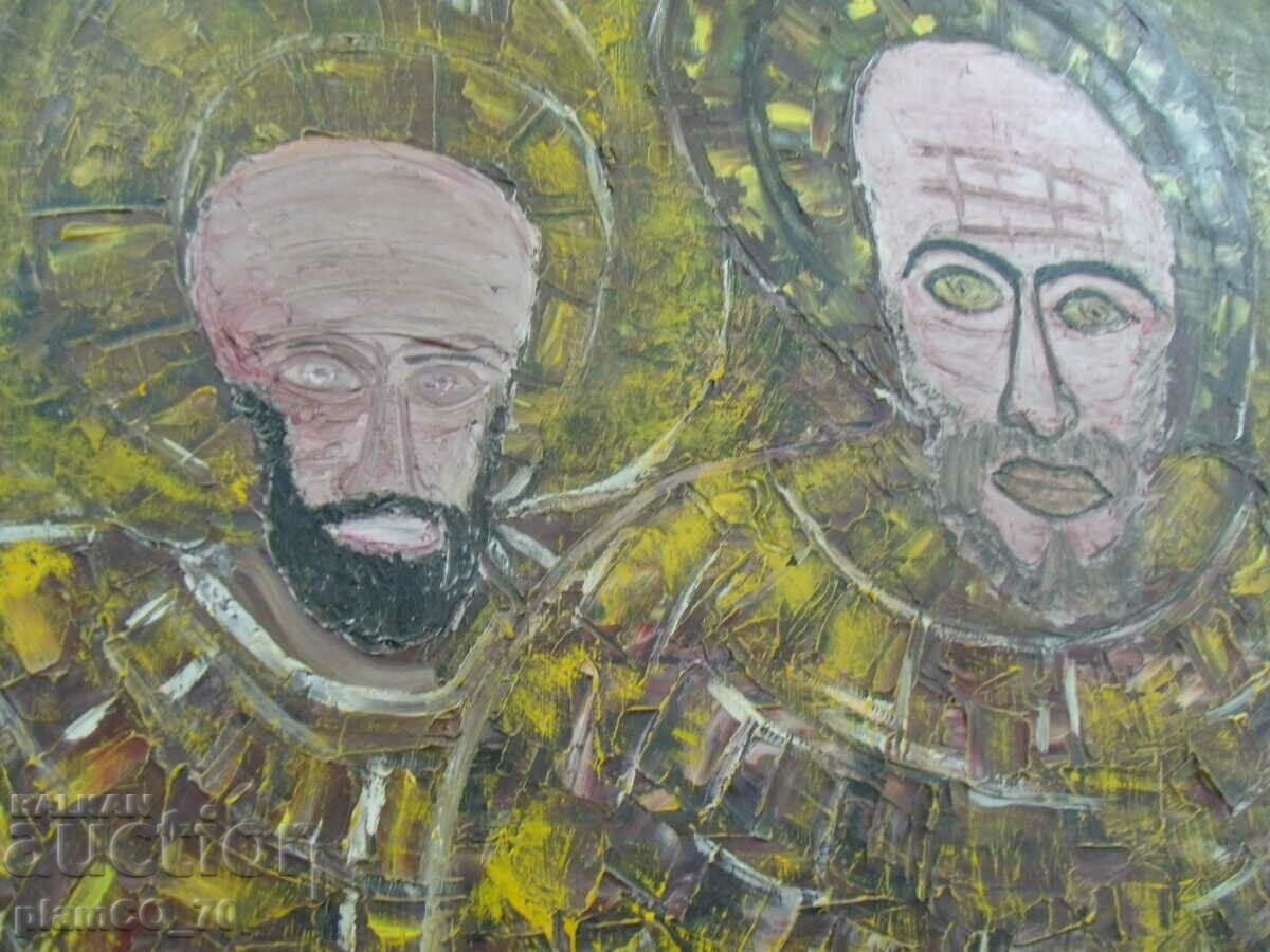 Delivery of No.*7080 old painting / icon type / - oil, canvas Delivery of No.*7080 old painting / icon type / - oil, canvas