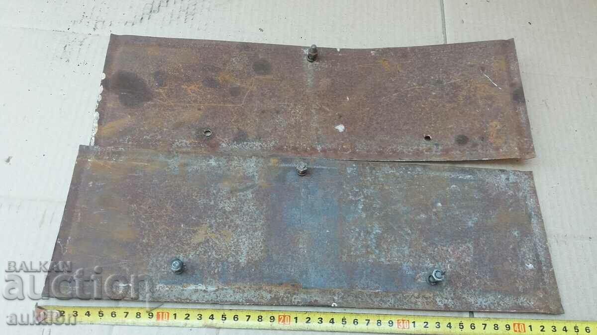 SOC. METAL MILITARY TRUCK NUMBERS - 5 SOC. METAL MILITARY TRUCK NUMBERS - 5