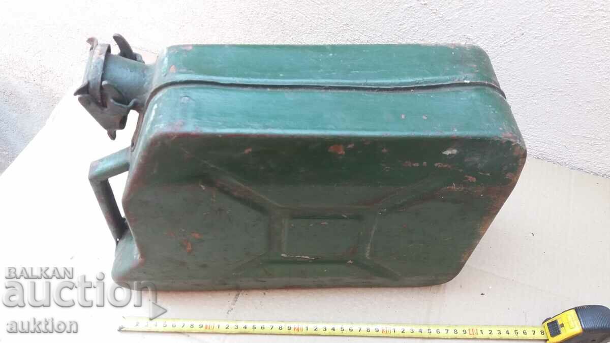 METAL CAN FOR FUEL 10 LITERS - 5 METAL CAN FOR FUEL 10 LITERS - 5