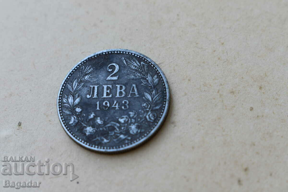 Auction 2 leva 1943 Auction 2 leva 1943