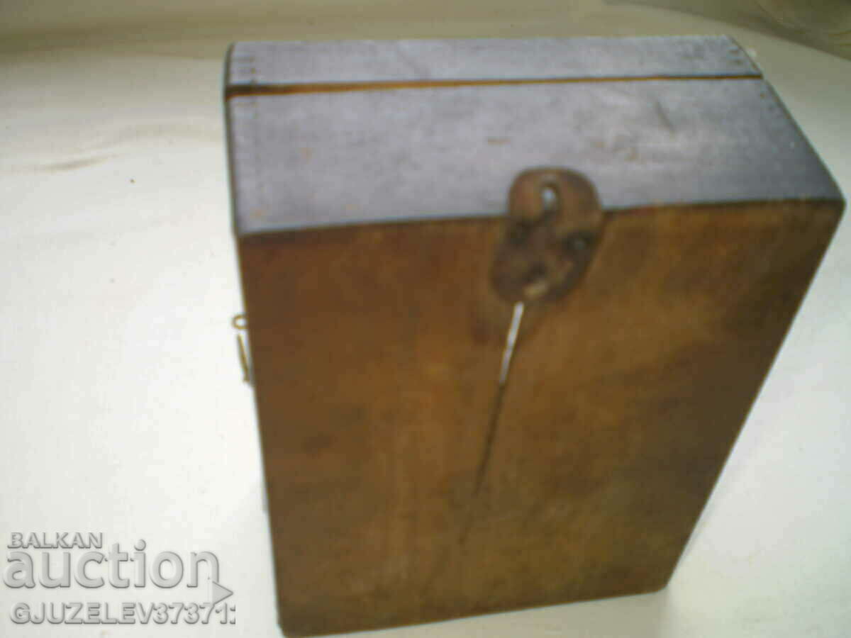 Old watch box with pyrography - 5 Old watch box with pyrography - 5