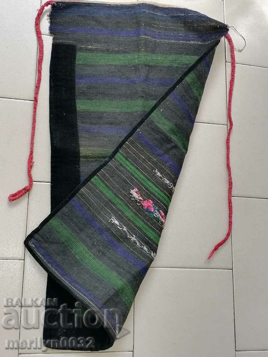 Old woven, embroidered and embroidered apron, costume, sukman - 5