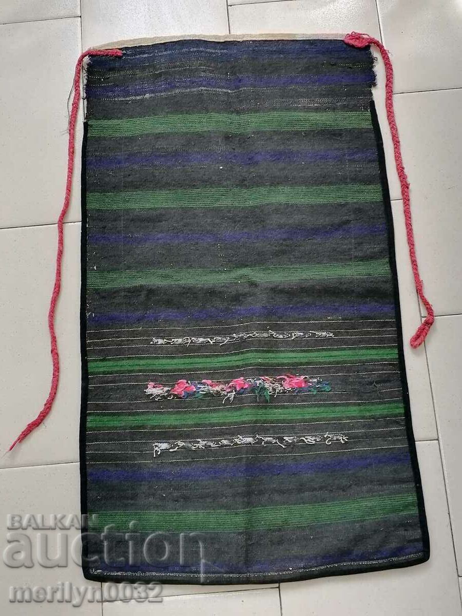 Old woven, embroidered and embroidered apron, costume, sukman - 6