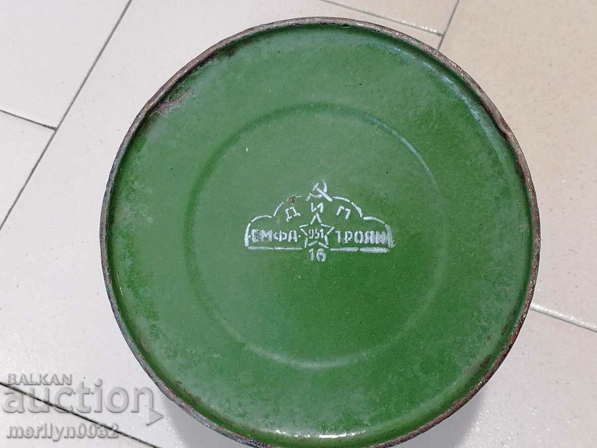 Enamelled court of the social times, enamel - 7