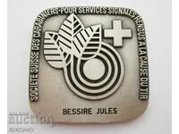 Old police medal award Swiss Carabinieri