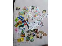 Стари картинки от дъвки ,най-различни.