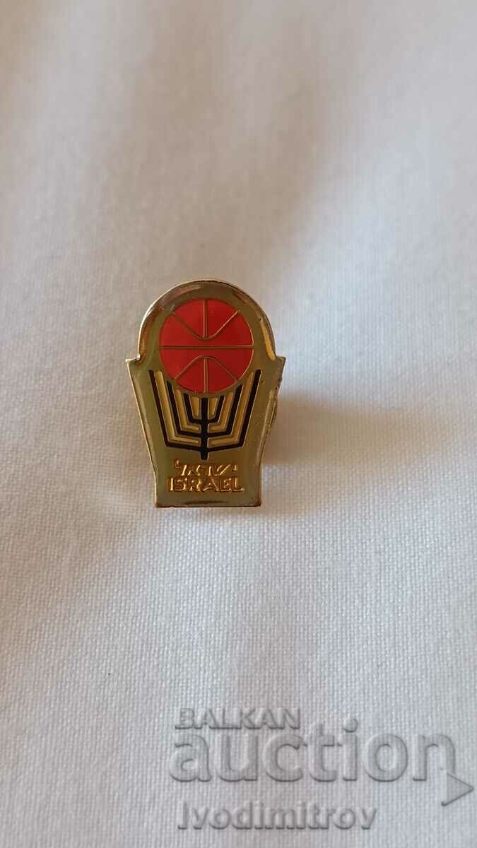 Israel Basketball Federation badge