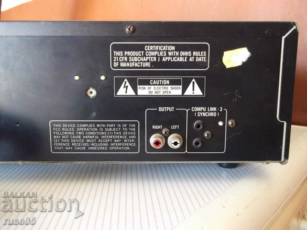 CD player with 5 discs "JVC - XL-F154BK" - 7