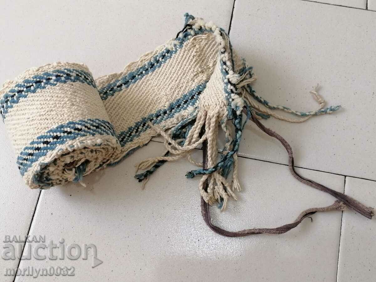 Handwoven wool costume belt with price 64.00 BGN | € 32.72