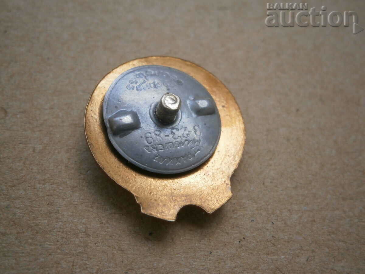 Bulgarian-Soviet Societies Badge Medal Badge - 6