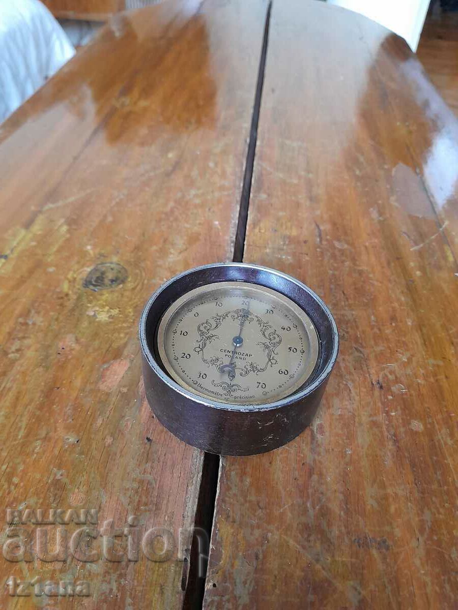 Old Centrozap mechanical thermometer