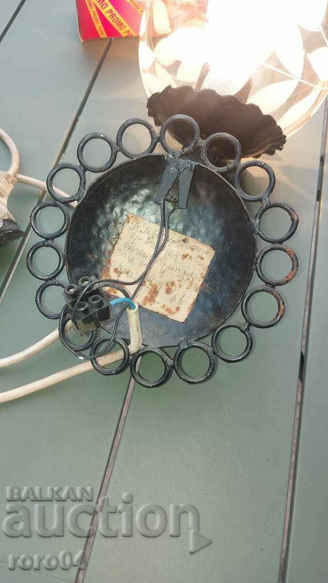 PĂTRAT - LAMPĂ - LANARĂ - BEC - 5