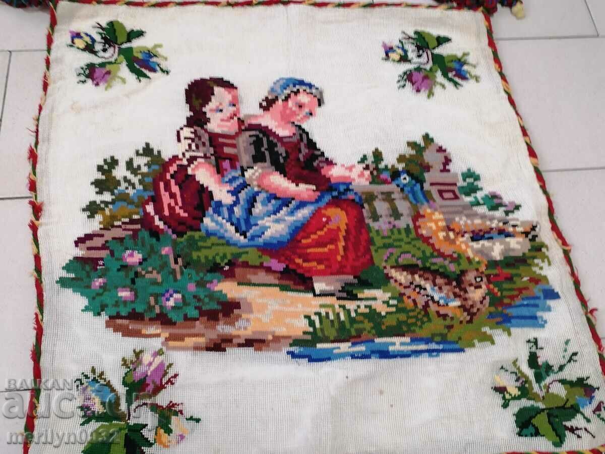 Old embroidered pillowcase with price 87.00 BGN | € 44.48 Old embroidered pillowcase with price 87.00 BGN | € 44.48