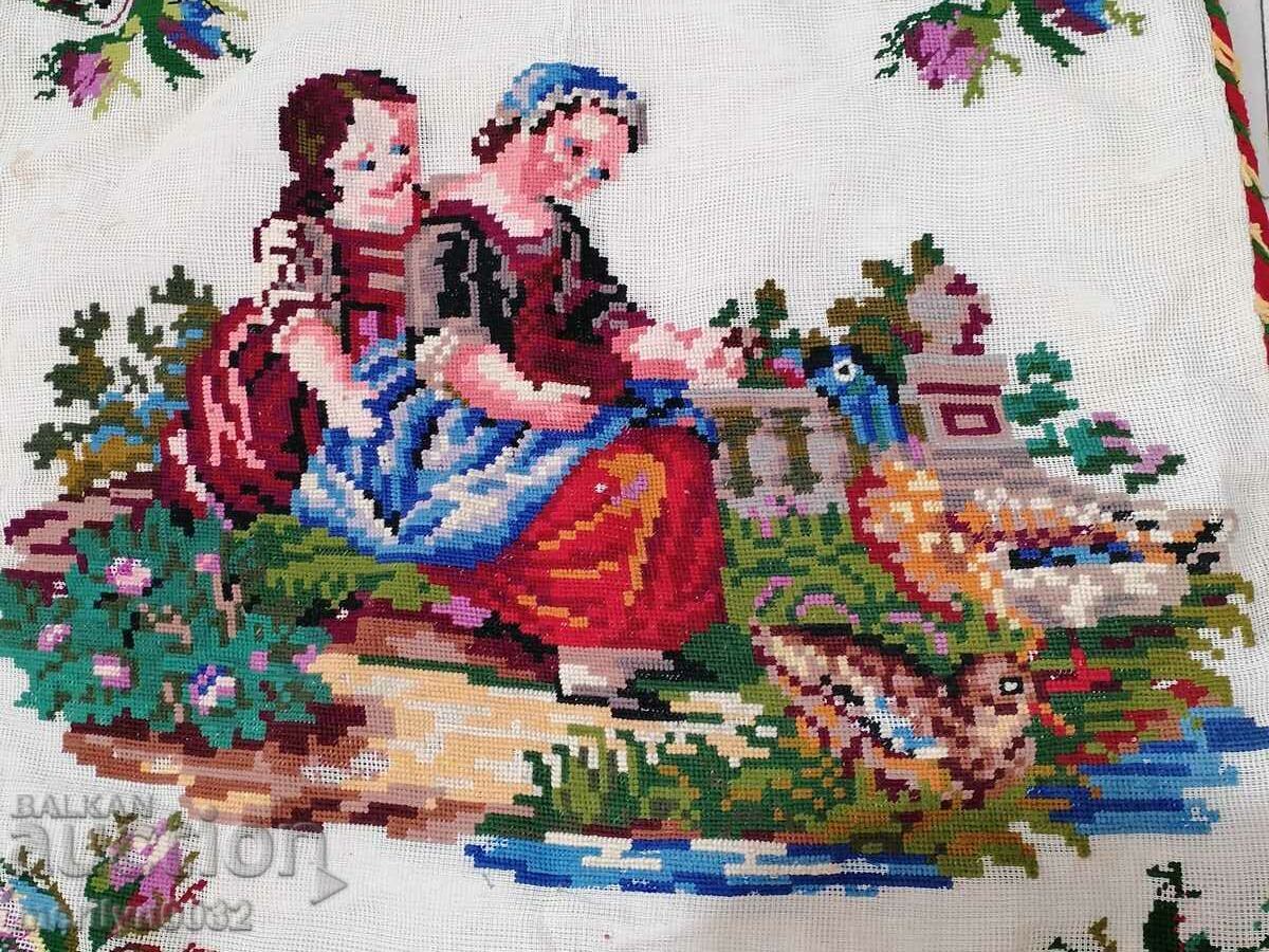 Old embroidered pillowcase - 6 Old embroidered pillowcase - 6