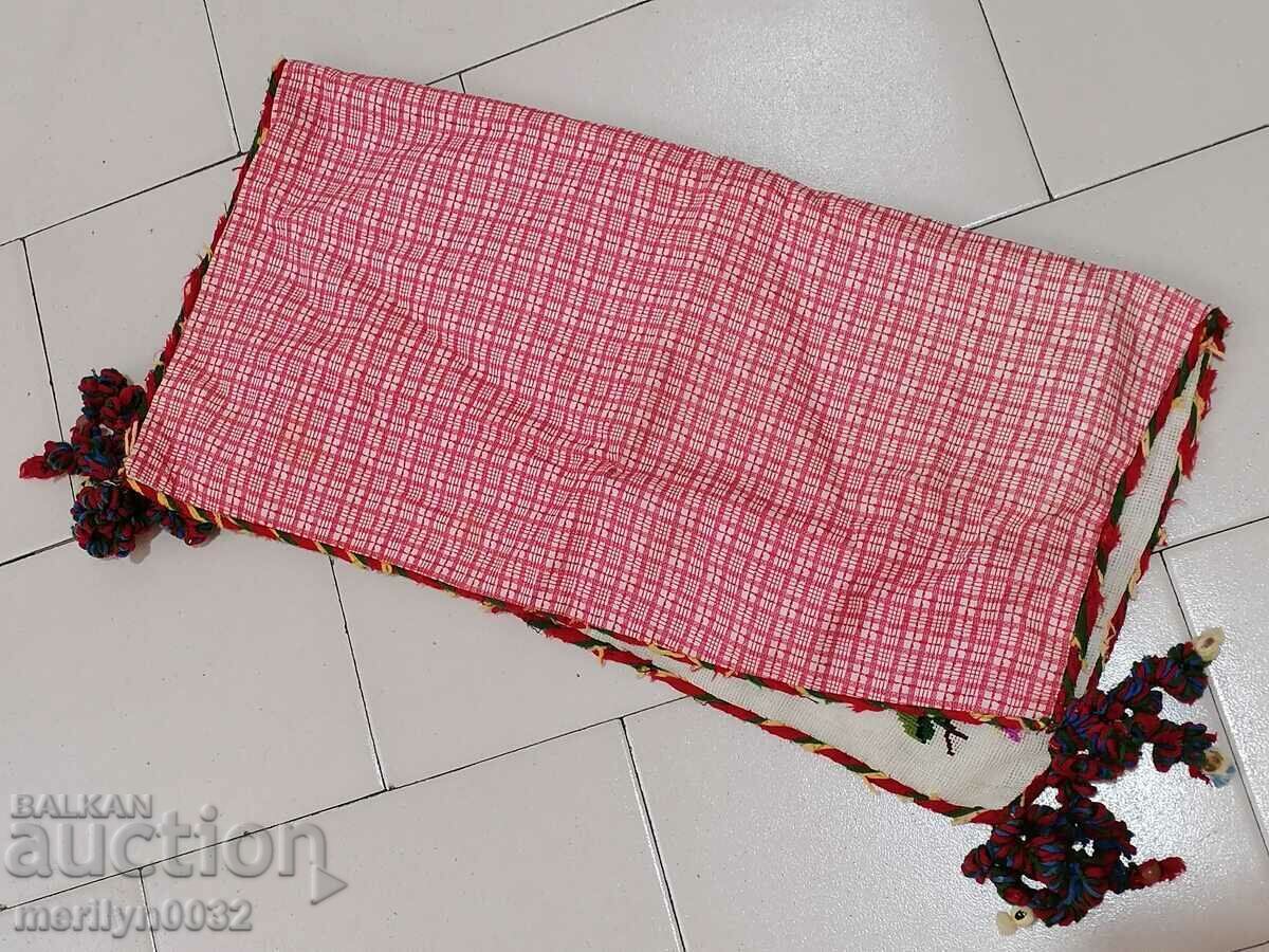 Old embroidered pillowcase - 7 Old embroidered pillowcase - 7