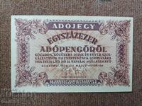 Hungary 100,000 adopengo 1946 aUNC