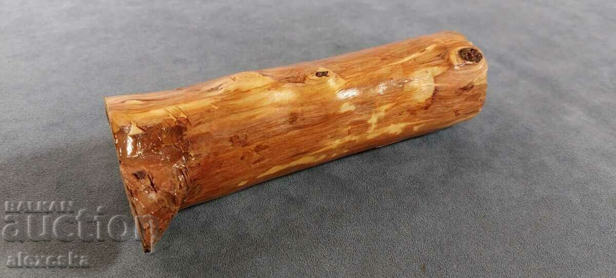 Delivery of An old wooden candleholder Delivery of An old wooden candleholder