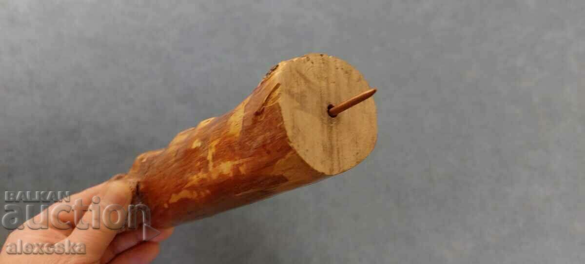 An old wooden candleholder - 5 An old wooden candleholder - 5