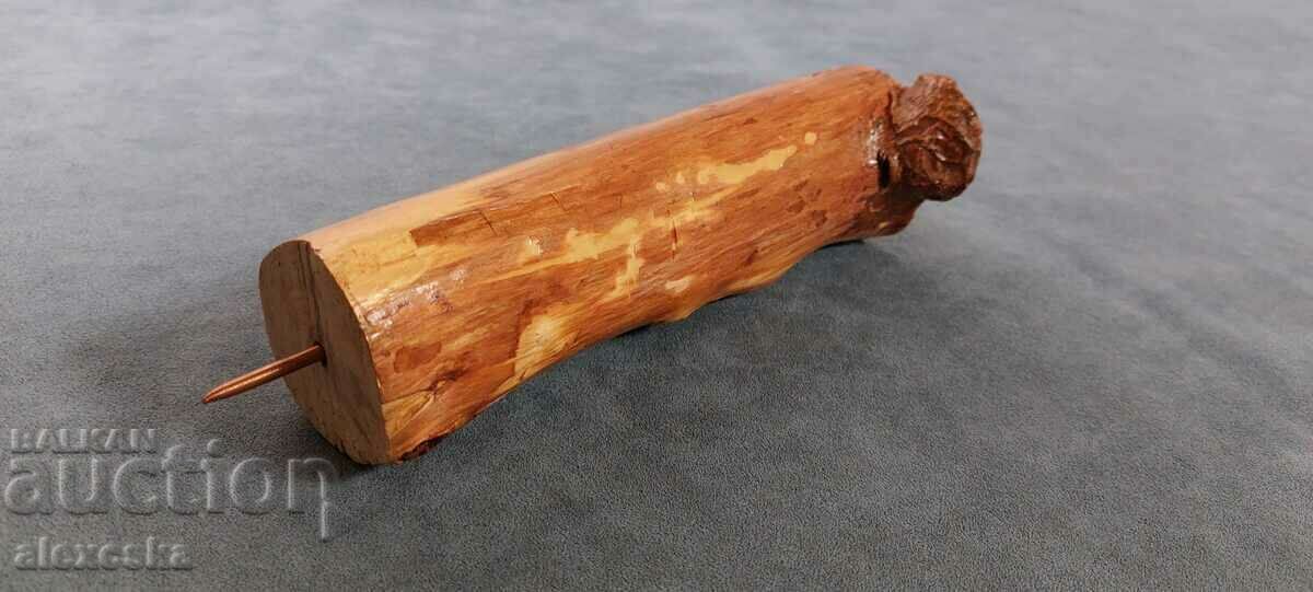 An old wooden candleholder - 7 An old wooden candleholder - 7