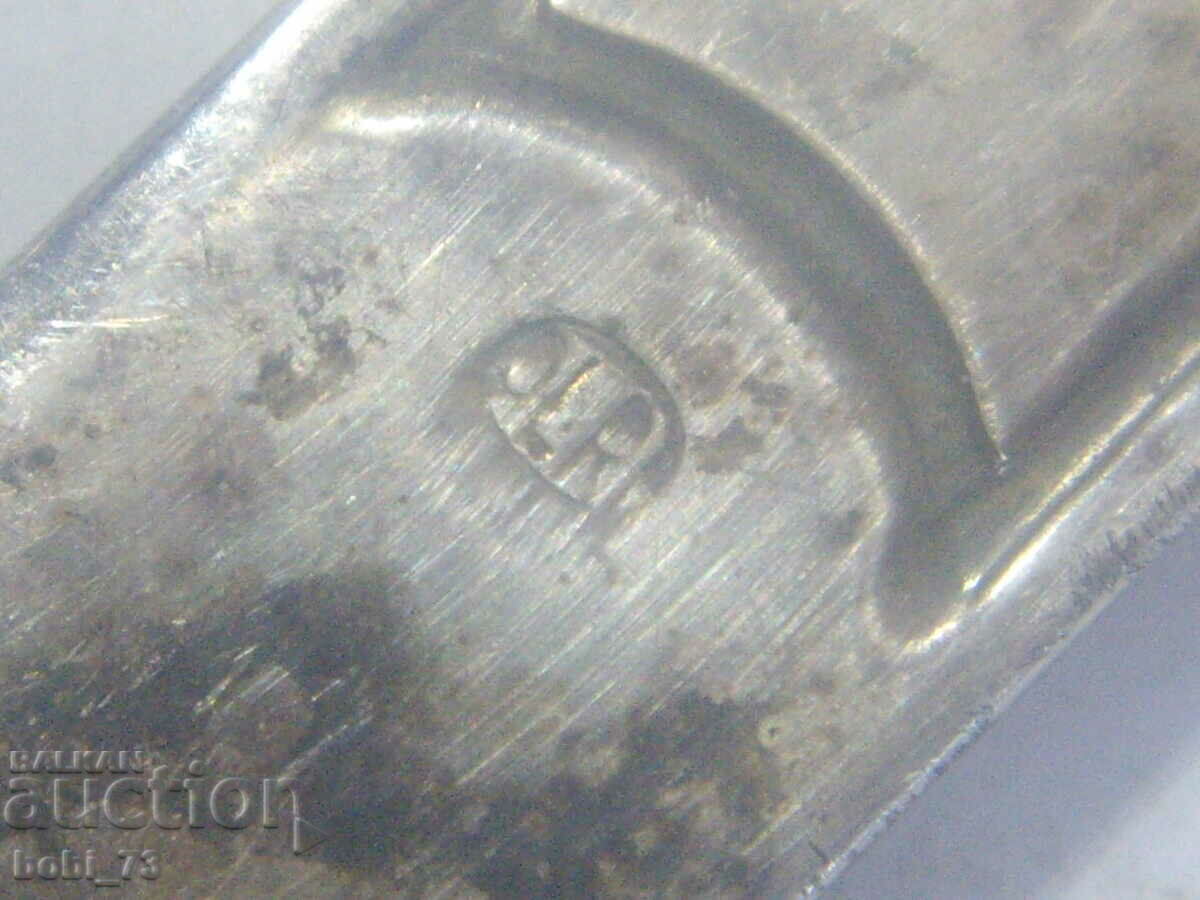 Old silver letter knife. - 5 Old silver letter knife. - 5