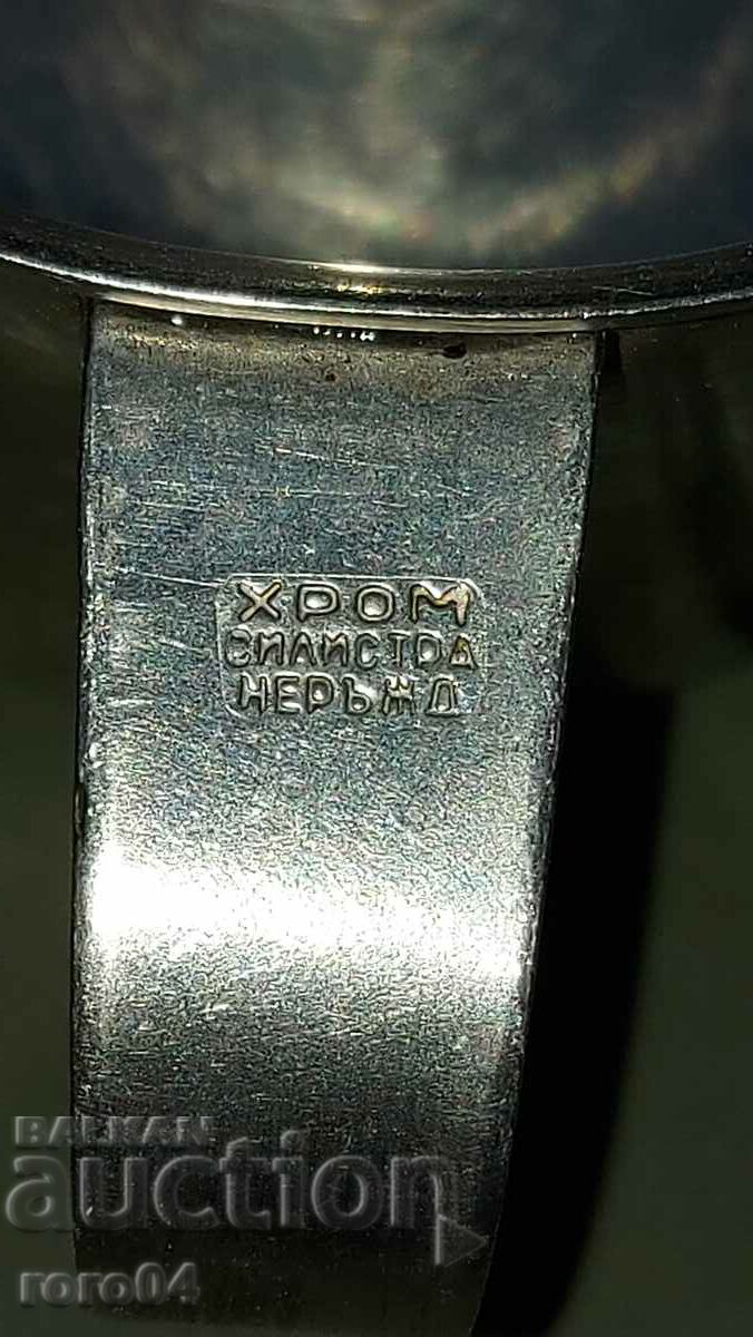 GLASS - CHROME - SILISTRA - STAINLESS STEEL - 7 GLASS - CHROME - SILISTRA - STAINLESS STEEL - 7