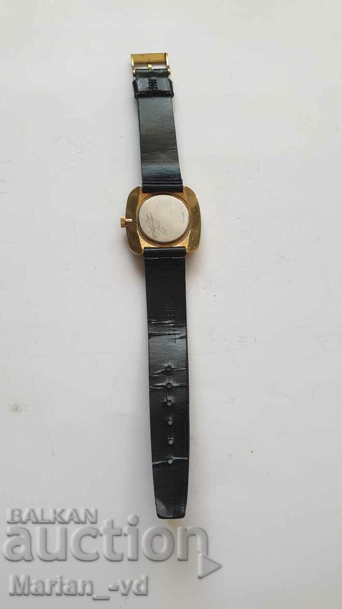 Delivery of Agon mechanical gold-plated watch