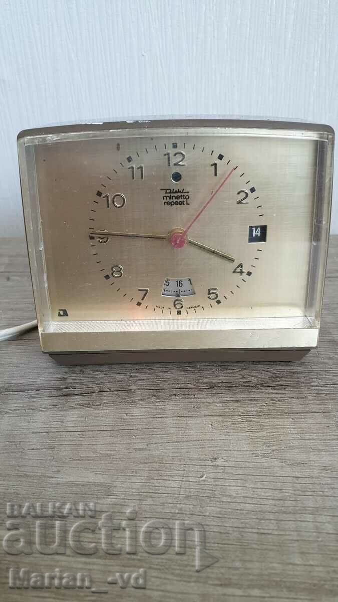 Old German electric alarm clock