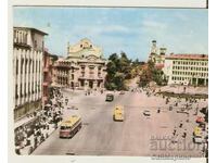 Καρτ ποστάλ Βουλγαρία Βάρνα πλατεία «9η του Σεπτεμβρίου» 4 *
