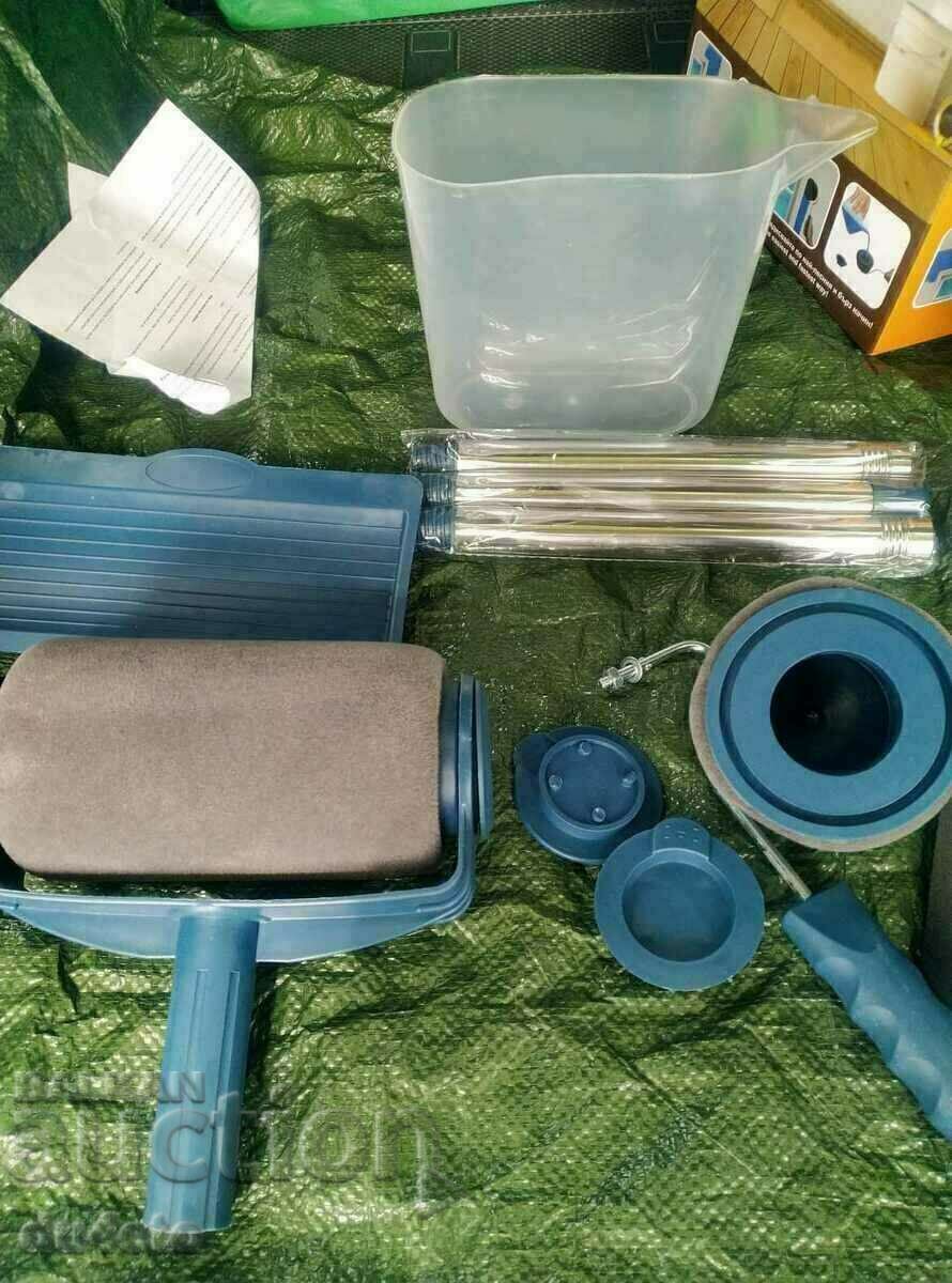 Set of roller system with tank and accessories for painter Set of roller system with tank and accessories for painter