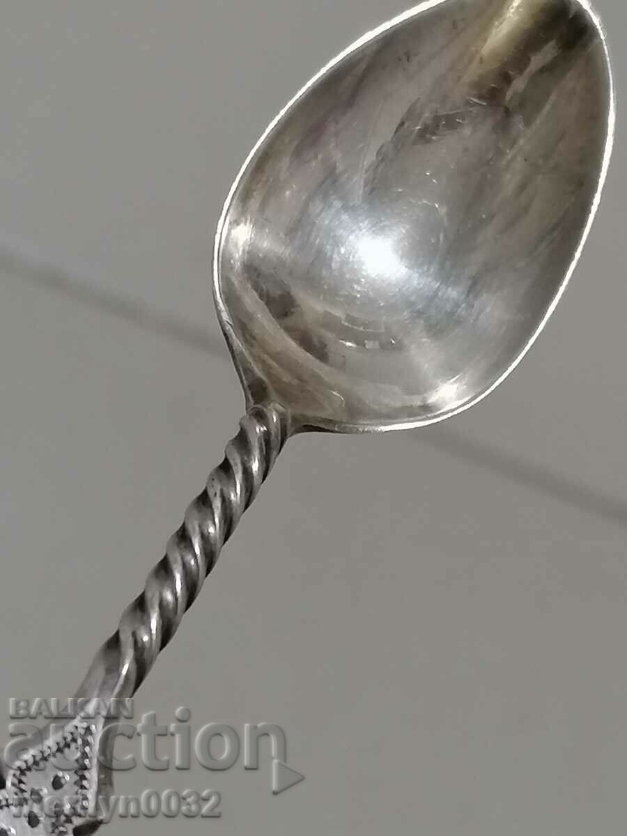 Silver scoop spoon - 5 Silver scoop spoon - 5