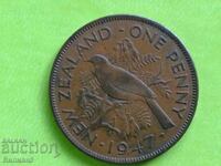 1 penny 1947 New Zealand